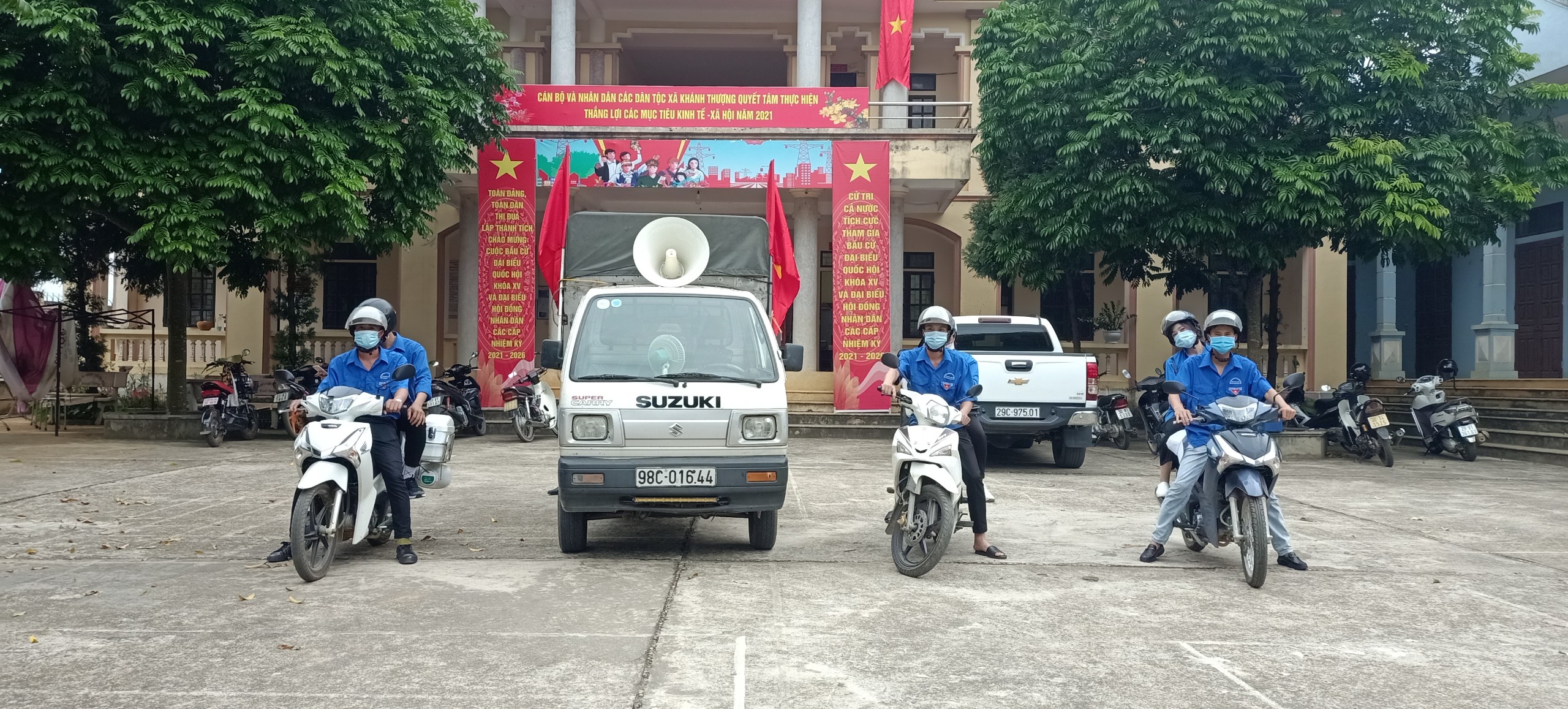 Xã Khánh Thượng phòng, chống dịch COVID-19 và chuẩn bị tốt cho công tác bầu cử